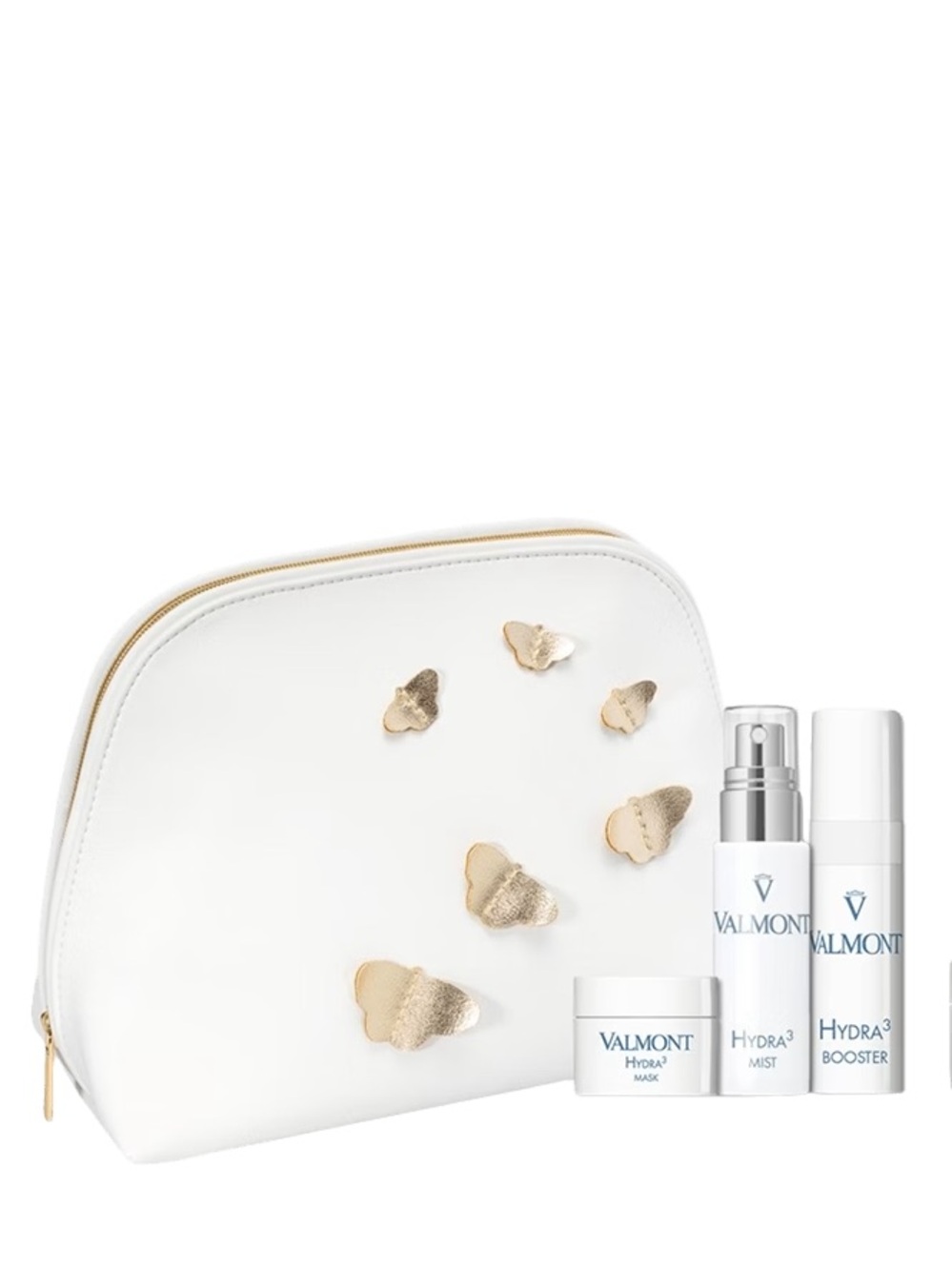 Valmont 4-pc Be Pure Hydration Set Luxury Skincare Gift Set w Pouch New GWP